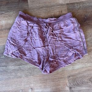 American Eagle Mauve Shorts